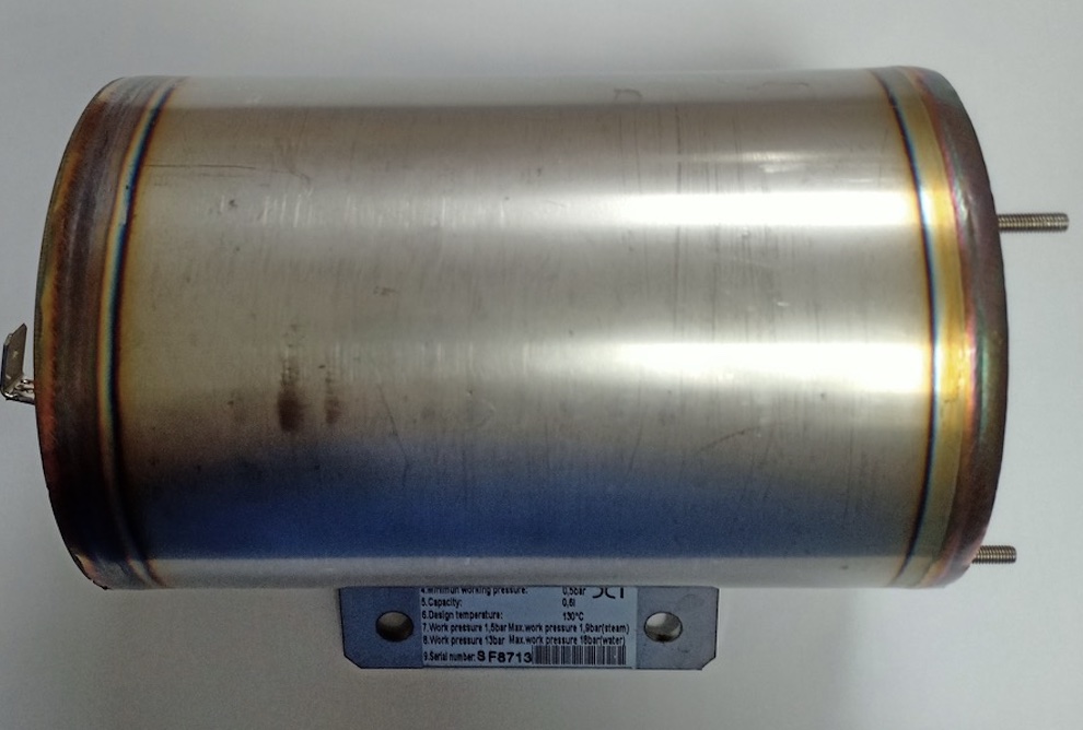 02.05096 COFFEE BOILER 0,6 LT 1,5 KW 230V L5S5