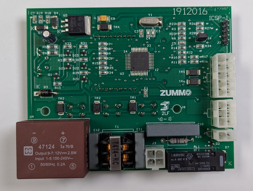 1912016 ZUMMO PARTS NATURE Z1 CONTROL BOARD 100-24 R2(L11-S2)