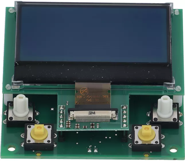 10103386 - 10098656- 4410.0001EUR02 - DISPLAY BOARD 4 BUTTON - XXX SK DPY 230V PUL LOGO R2(L1-S2)