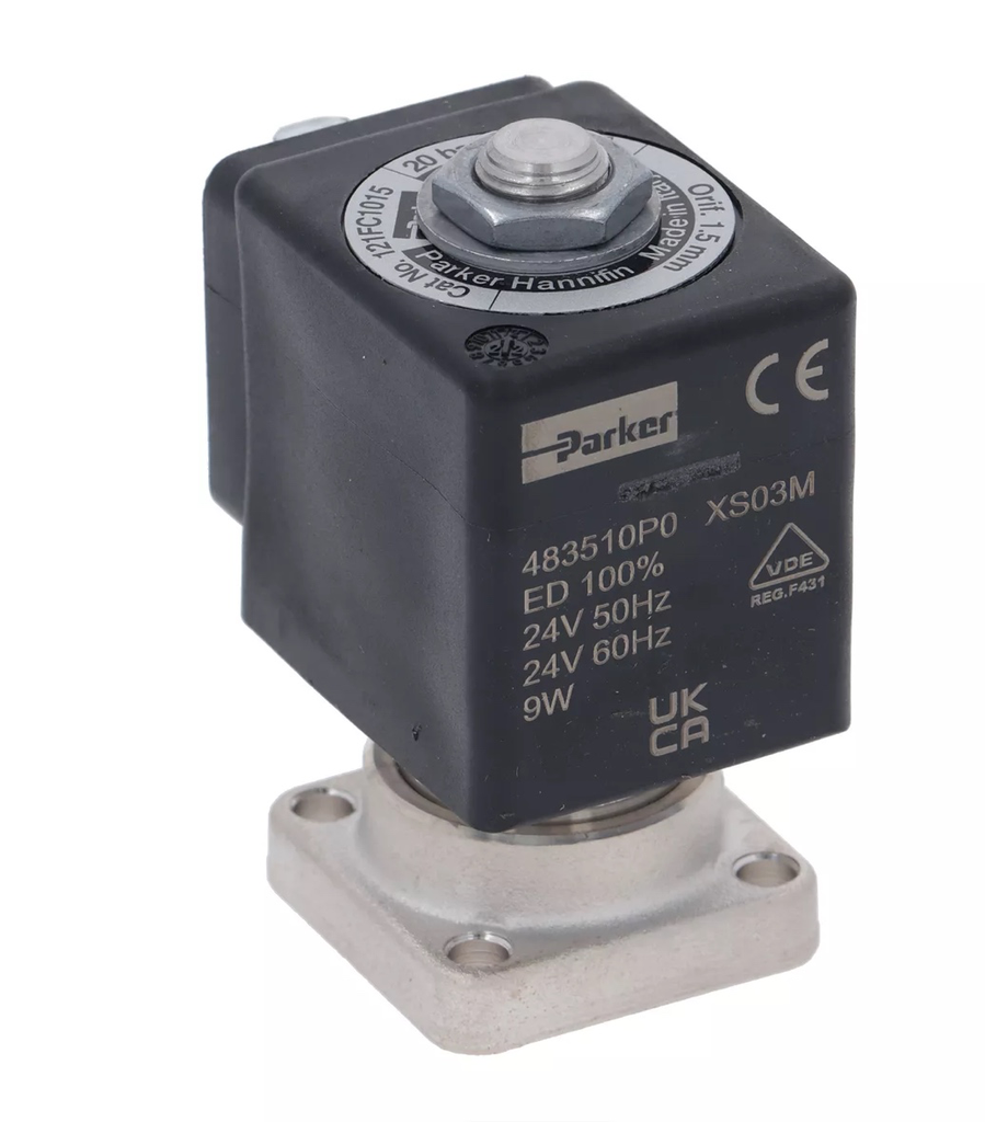 533893300R - 1120241- FAEMA SOLENOID VALVE 2 way 24v Parker R2(L9-S3)