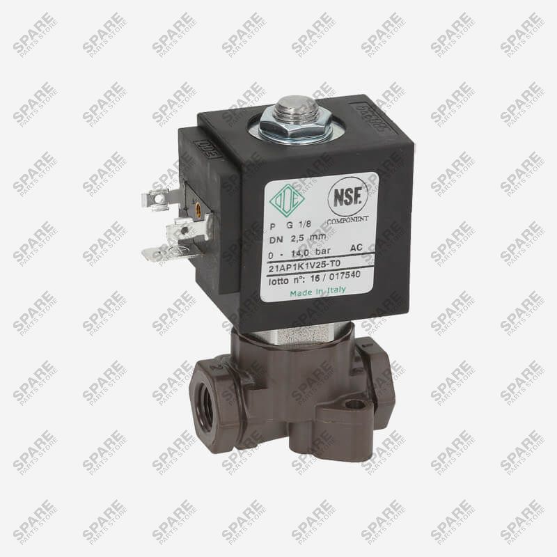 533895100R - 1120290 - 1120273 - FAEMA SOLENOID VALVE 24 V 50/60 VITON R2(L9-S3)
