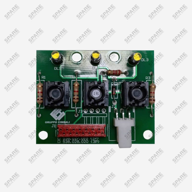 538028020 - Pushbutton Panel Ctrl Card Out. ver R2(L2-S1)