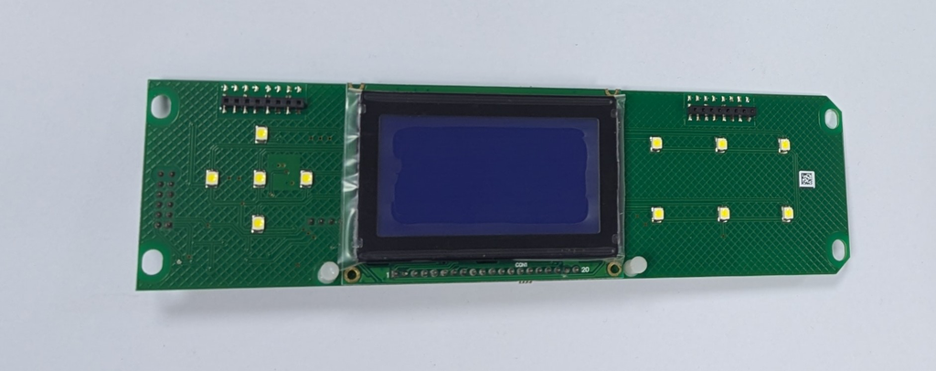 960127000 - FAEMA - DISPLAY BUTTON PAD CPU R2(L2-S1)