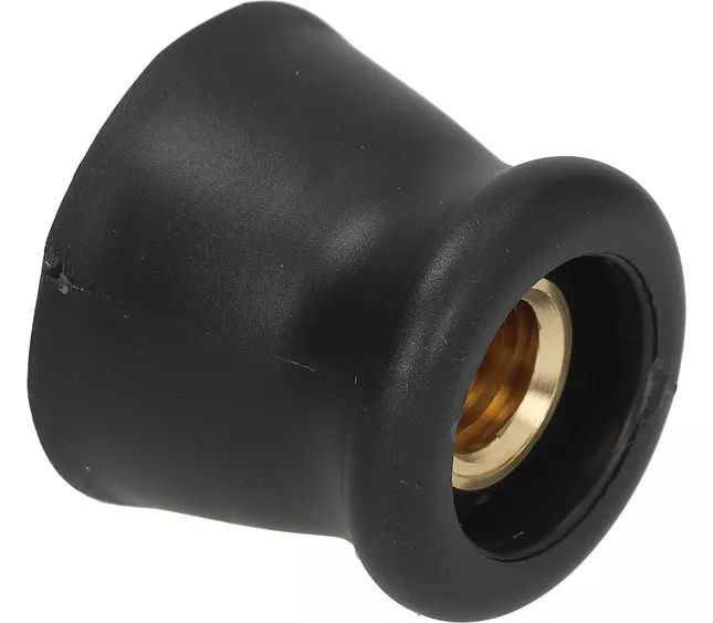 2711014 - 1241157 -  PAVONI STEAM/WATER TAP KNOB TR18 X 4 BLACK R2(L5-S4)