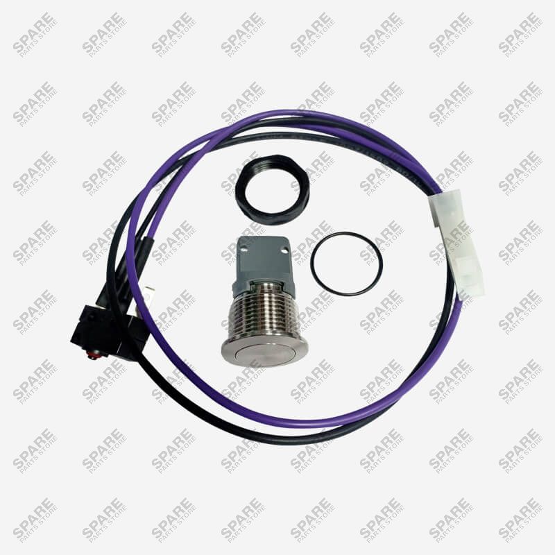 30005-20341- Momentary Push Button, Hot Water R2 (L3 - S2)