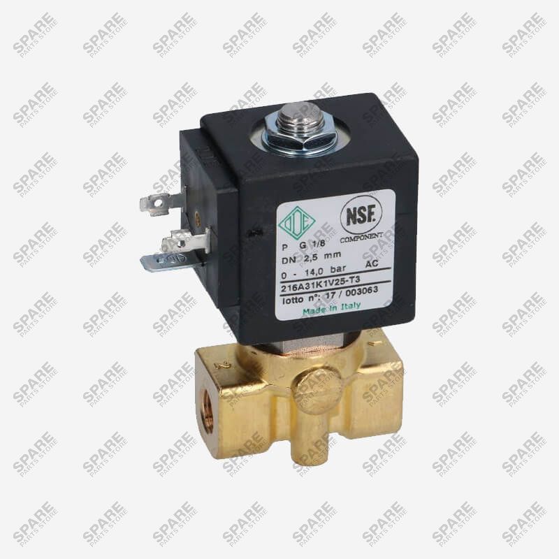 8S088316 ELECTRO VALV. ODE 2VIE 1/8 220/230V 50/60HZ AISI316 DN2,5 BDV 16VA R2(L12-S2)
