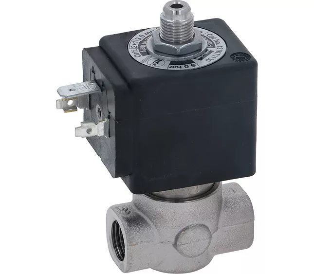 533896920F  - 533896940F-  FAEMA SOLENOID VALVE 3 NC D3 VITON 1/4 G CLB R2(L9-S3)