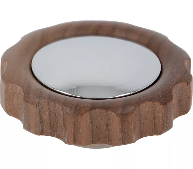 1241234 - ASTORIA CMA - CIMBALI - WEGA  knob For Tap Water/Steam Of Walnut L5S1