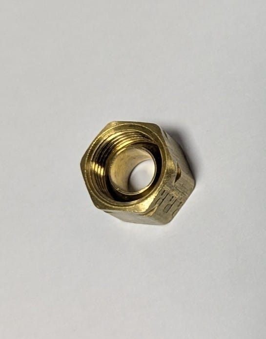 42000-34705 Nut for 1/4'' Tube OD Easy-Align Brass Co R2 (L3 - S2)