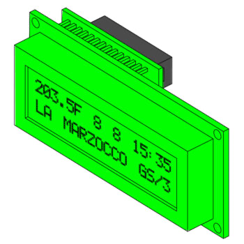 E.1.0154/4 LA MARZOCCO LCD DISPLAY FOR E.1.015