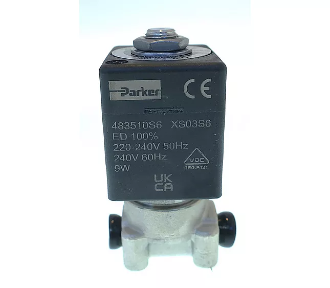 533904810F - FAEMA 2-WAY SOLENOID VALVE NC 220/240V 50/60Hz R2(L9-S3)