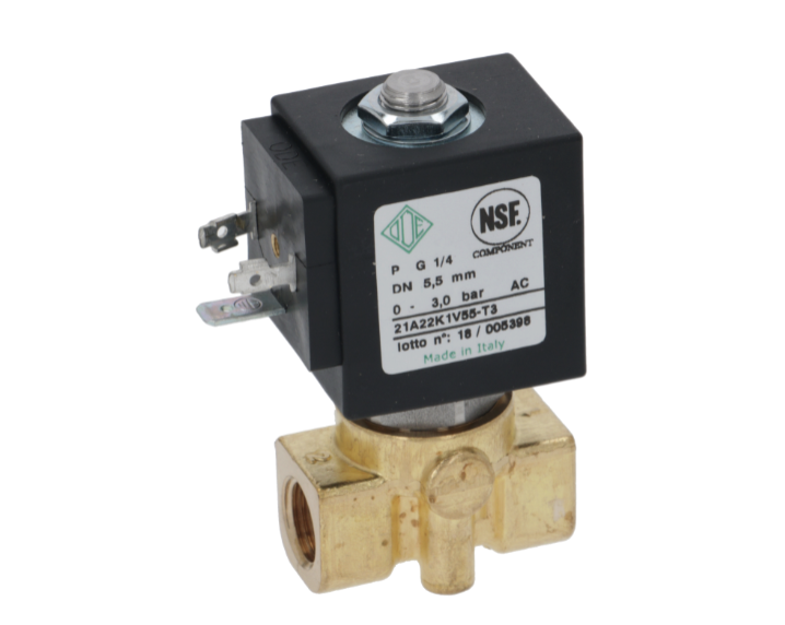 1120320 - 9881 SPAZIALE SOLENOID VALVE ODE 2 WAYS ø 1/4" 230V L5-S1