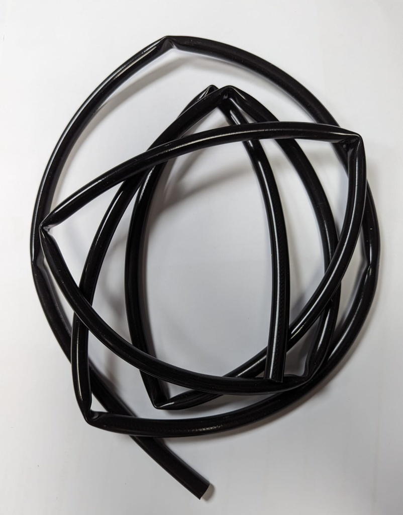 9972.329 - SAECO BLACK SILICONE TUBE 7,5X9,3 L.=2000 MM  R2(L4-S2)