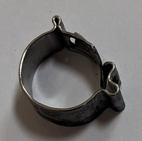 6.001.043.055 BRAVILOR HOSE CLAMP 10-11mm/7mm L9-S2