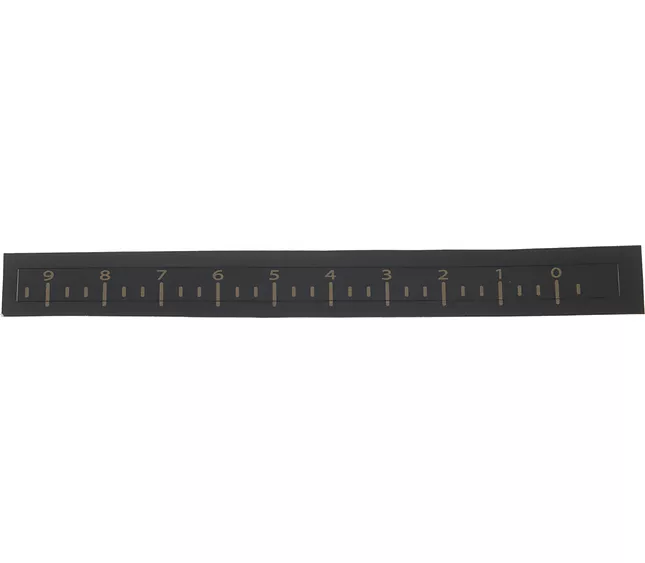 10103647 / JE00237-009103-RO EUREKA KNOB ADJUSTMENT LABEL MIGNON SINGLE DOSE R2(L1-S3)