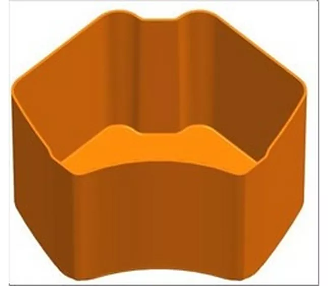 S3301260 - 5975595 -  ZUMEX VER/ESS PRO PEEL BUCKET - ORANGE