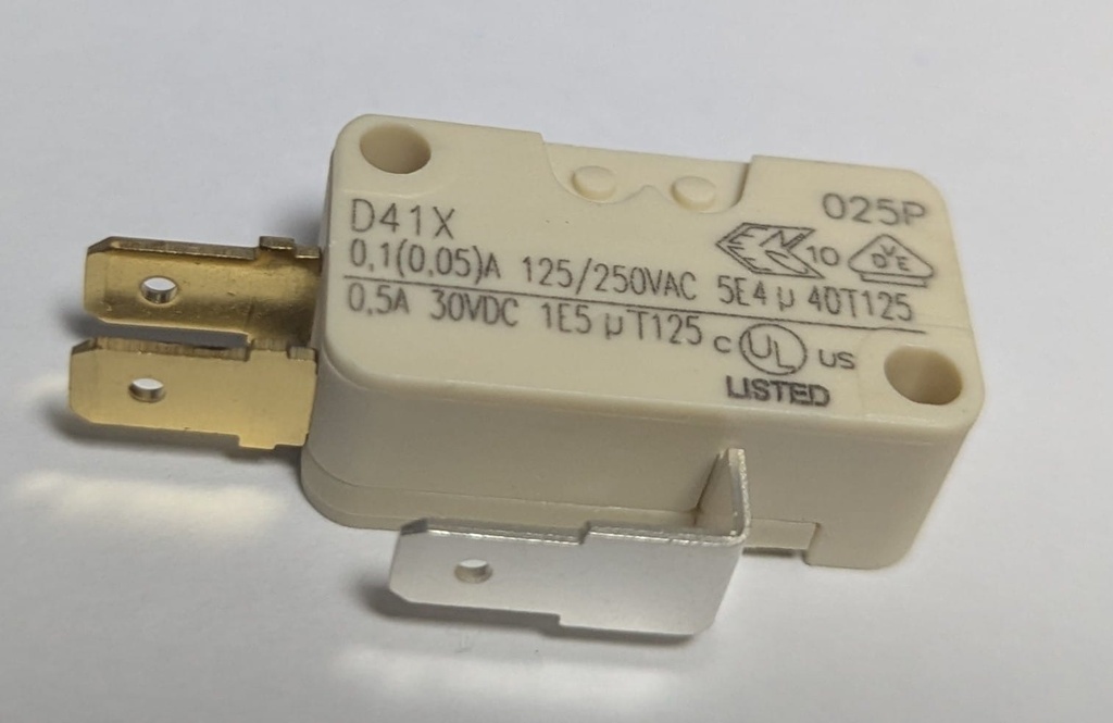 6556181 - MELITTA MICRO SWITCH D41R-QGAC V2 (L1-S3)