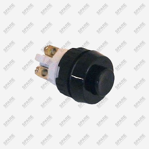 [SP618] 0BEB076M - Black Single Pole Push Button 0.7A 250V R2(L5-S2)