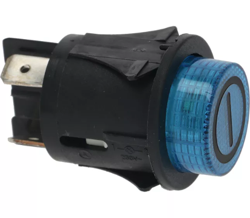 [SPEUR16] 1011.0023 INT. A PULSANTE BLU LUM CON SERIGR IO R2(L1-S3)