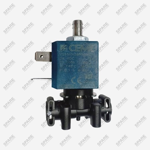 [SP822 - SAECO] 17004017 EV 3VIE PLAST. 4 BAR 24V 3WAY SOLENOID 4 R2(L13-S2)