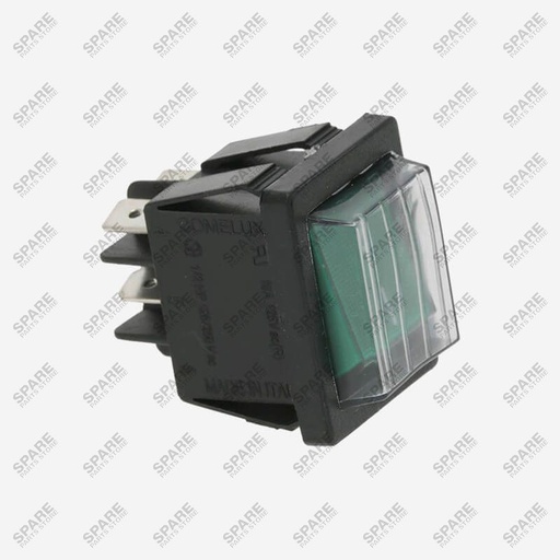 [SP644] 435072 -  Bipolar Switch Green 16A 250V R2(L5-S3)