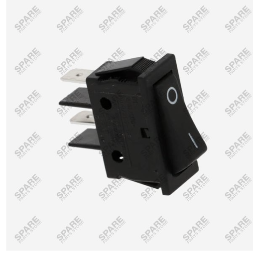 [SPA924] EL253 IZZO 1319975 Switch Unipolar black 250v 16A R2(L14-S2)
