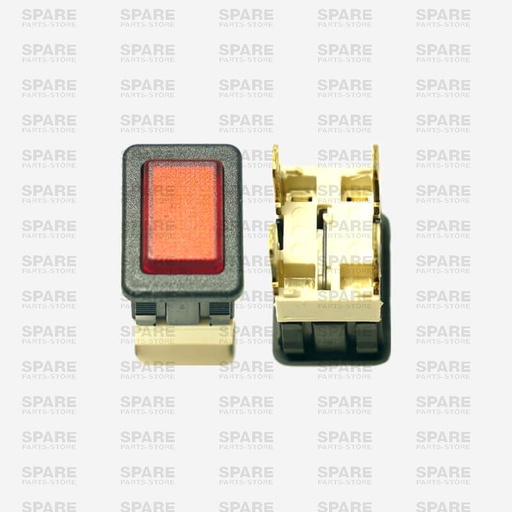 [SPEKT63] 05630035 Elektra Double Pole Red Switch L5S2