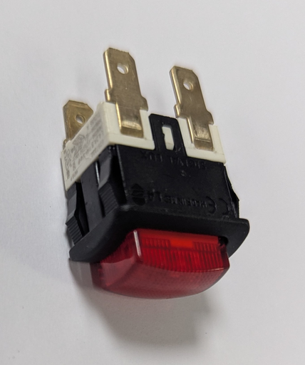 [SPEKT63] 05630035 Elektra Double Pole Red Switch L5S2