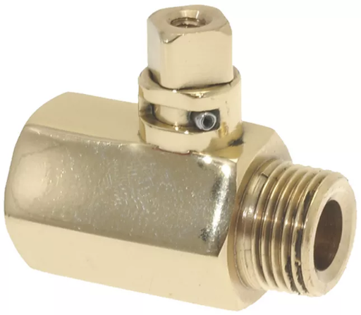 [SPEKT19] 00150019 Elektra Steam Valve-Polished Brass L5S3
