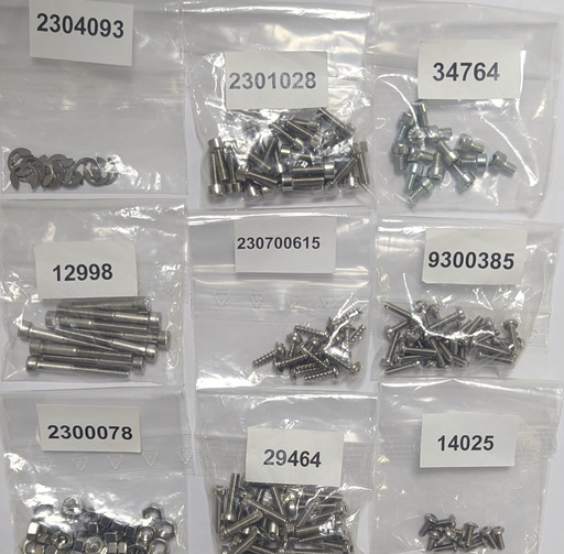 [JI1127] 37807 - MELITTA  SP SET SCREWS/NUTS (L8S4)