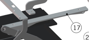 [SPMARZ045] C.1.040.DX LA MARZOCCO BRACKET BODY FRAME UPPER RIGHT GS3