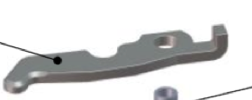 [SPMARZ086] C.1.069SX LA MARZOCCO LEVER LEFT LOCK DRAIN BOX