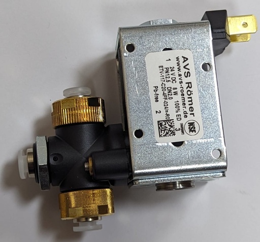 [BRAV227] 6.016.001.129 - BRAVILOR MAGNETIC VALVE 24V DC NC  (L9-S1)