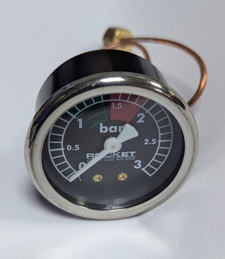 [RSP65] A299905009 - ROCKET BLACK PRESSURE GAUGE 0-3 (L1-S5)