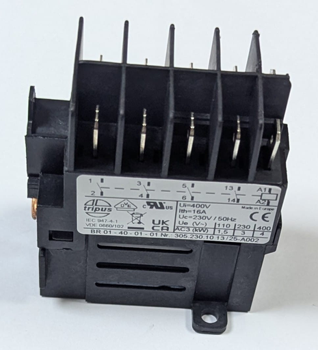[BRAV292] 6.004.002.103 - BRAVILOR RELAIS TRIPUS BR01 50Hz L9-S3